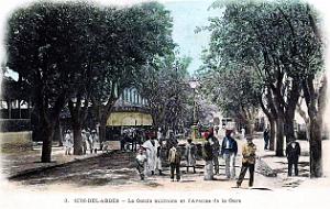Sidi-bel-Abbes - Avenue de la Gare a